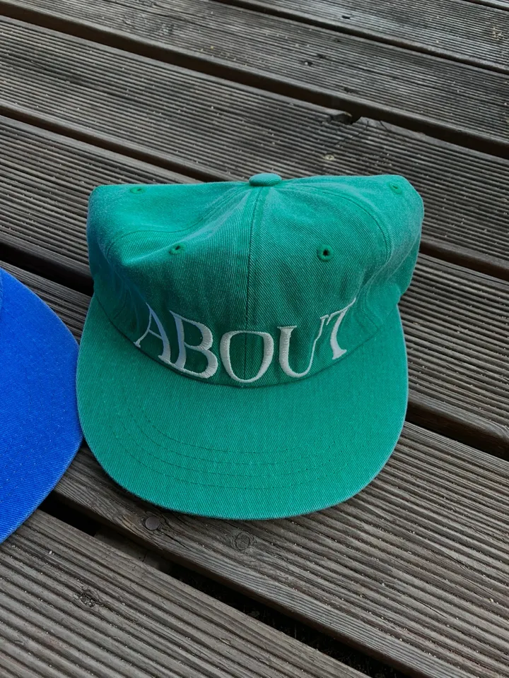 [대두도소두만들어주는핏🧢❤️/최저가💌] 어바웃 레터링 캠프 캡 모자 볼캡 (3color) 상세 이미지 6