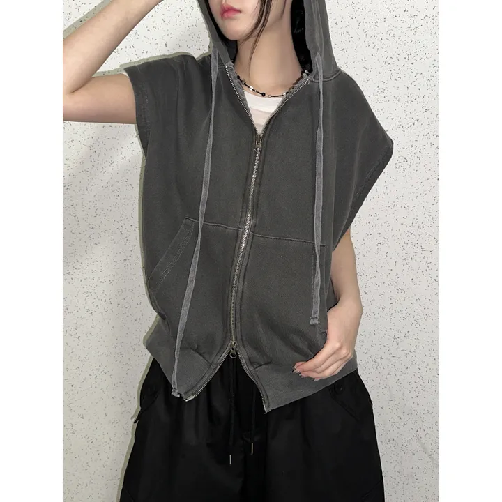 ★BEIGE 4/25 출고예정★[UNISEX]더블 포켓 커버 포인트 유니크 핀턱 카고 코튼 루즈 스트링 버뮤다 하프 팬츠(4color) 상세 이미지 57