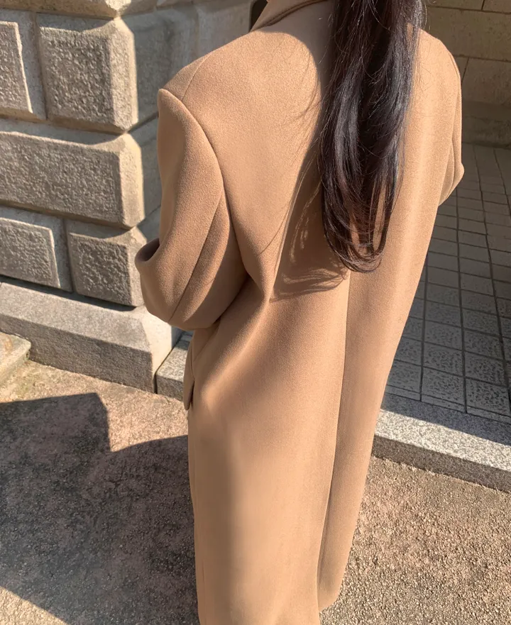 *브랜드퀄[기획/내수] 루비 더블 울 롱코트-2col 상세 이미지 8