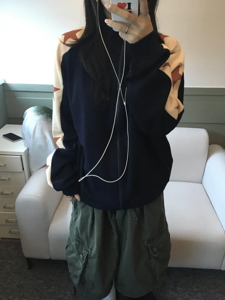 Hosi star printing Hood zip-up 호시 별 프린팅 후드집업 3color 상세 이미지 15