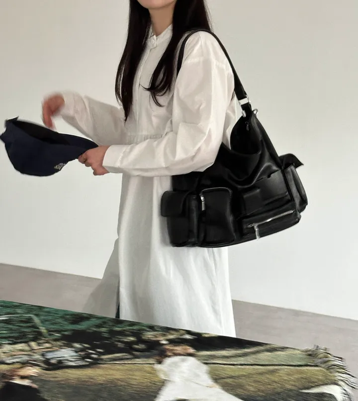 cross pocket two ショルダーバッグ No.7939 buckle BAG