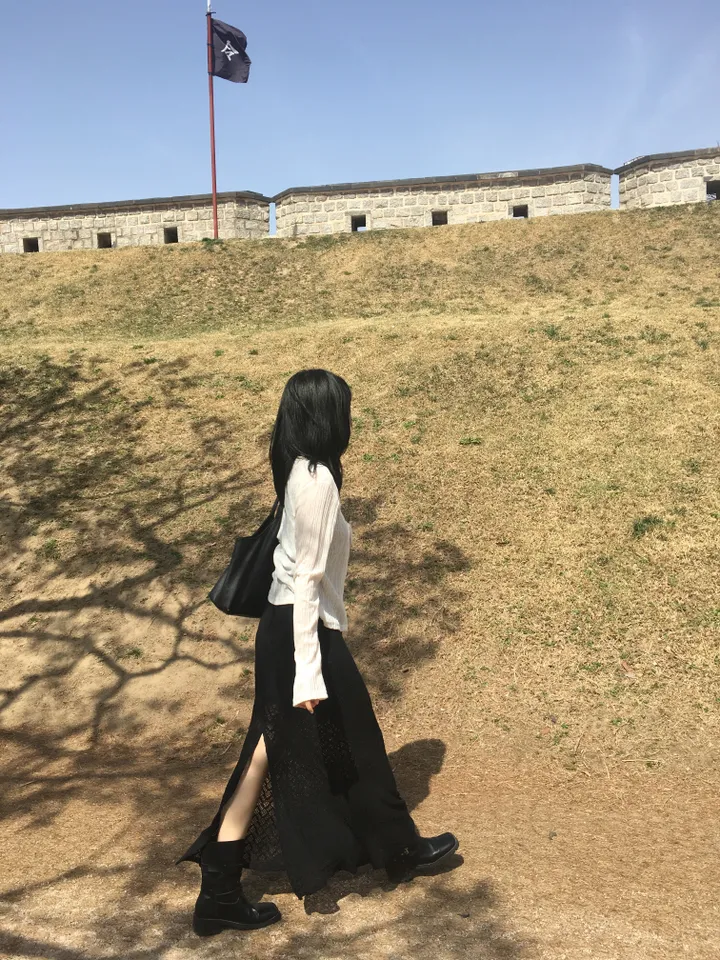 [시원해요!] 코랄린 cd - 봄 여름 간절기 러블리  시스루 루즈핏 링클 얇은 긴팔 가디건 상세 이미지 6