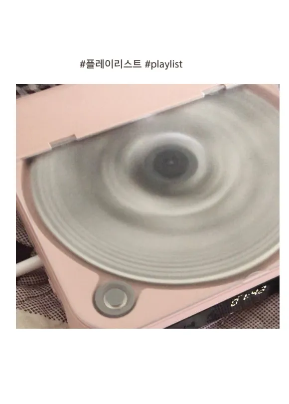 [해외] 레트로 휴대용 CD 플레이어 블루투스 가능 MP3 스피커 USB Y2K 분위기 감성 상세 이미지 7