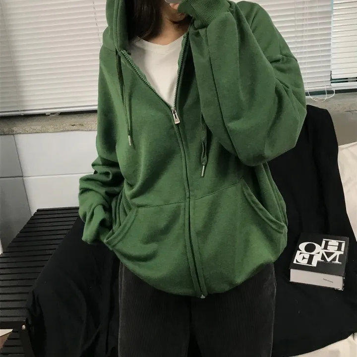 (1+1/교복템)당일출고🚛Avocado basic over two way zip- up - 7color 상세 이미지 9