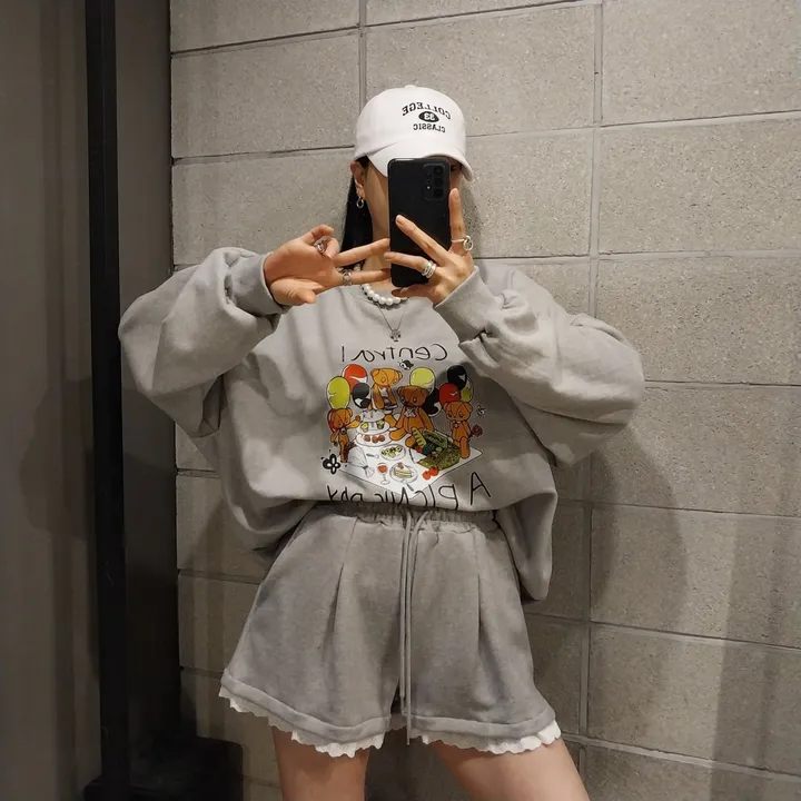 레이스 핀턱반바지(3단쭈리) 상세 이미지 19