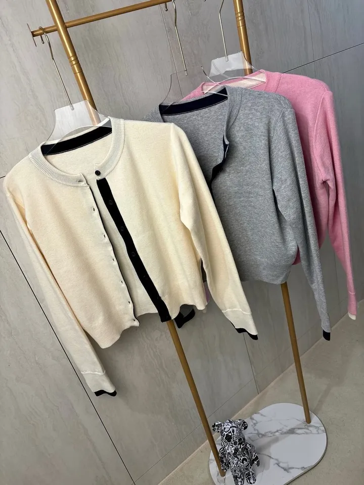3color) 배색 포인트 소매절개 가디건 *배색가디건, 니트가디건 상세 이미지 5