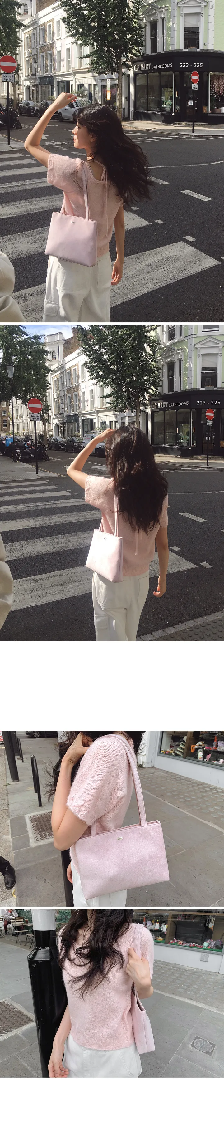 [💝데일리백/숄더백] #LENTO. Bazil suede bag  - 4 color 상세 이미지 26