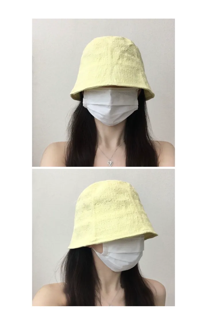 [추가할인/당일출고] 보라빛 주름 벙거지 - 고퀄리티 빅사이즈 연예인핏 데일리 봄 여름 가을 신상 버킷햇 여자 상세 이미지 10