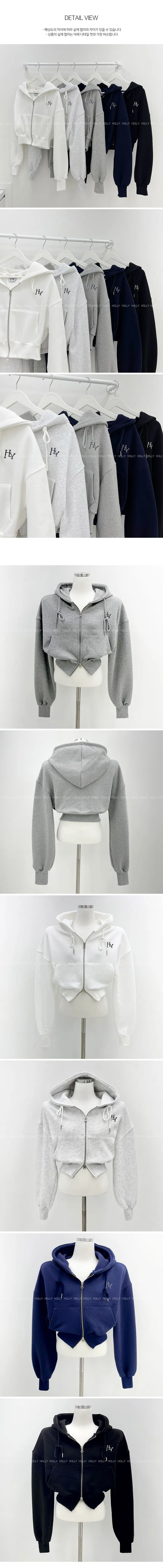 [3단기모ver/허리잘록핏/고퀄][MADE] 기모 델론 아방핏 투웨이 후드집업 기모후드집업 기모후드 상세 이미지 125