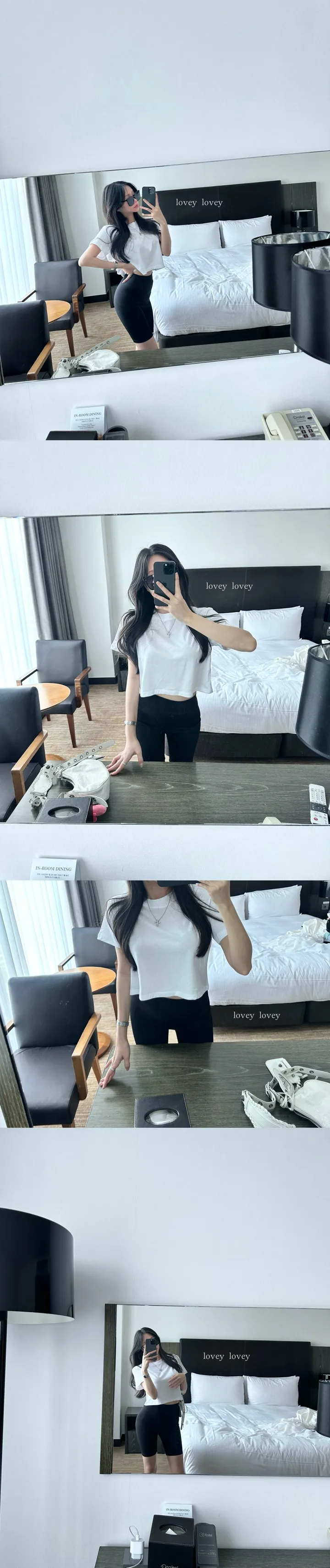 [완전강추]3부 바이커 쇼츠 팬츠 레깅스 상세 이미지 5