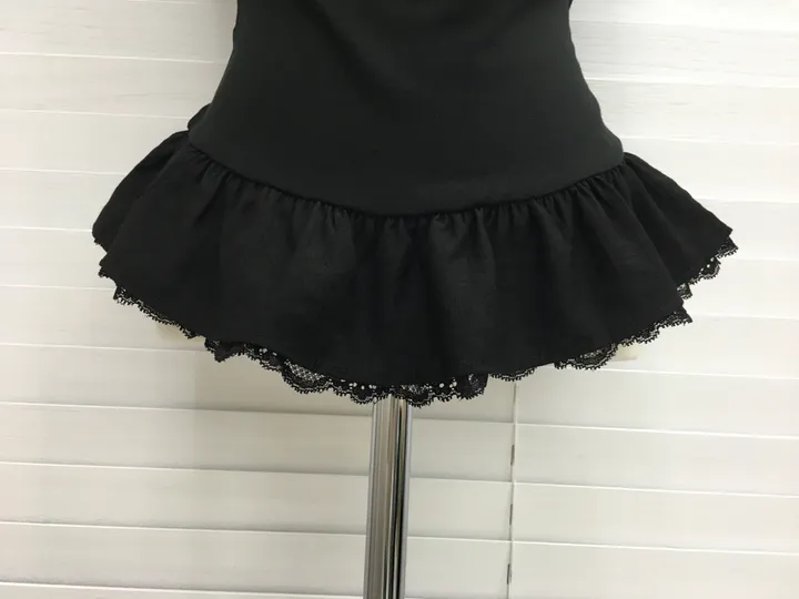 [나시가디건세트] 캉캉 레이스 레이어드 시스루 가디건 세트 (2color) 상세 이미지 8