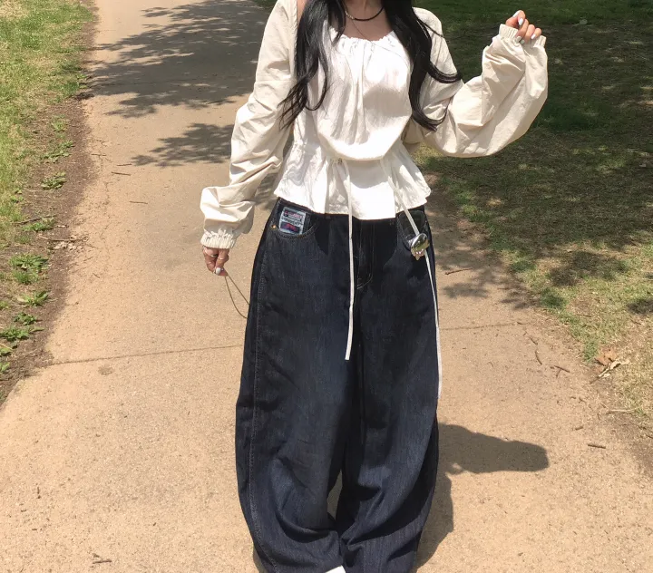 [유니크패치point❤/핏,워싱보장] s/s 시그니쳐 유니크 패치 와이드 데님 팬츠 상세 이미지 19
