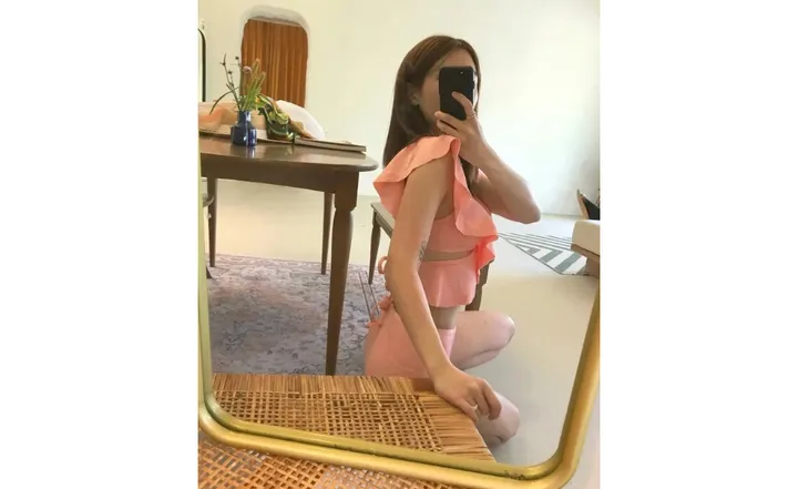 *원가이하세일* 커버업 수영복 비키니세트 스윔웨어 4피스수영복 4피스비키니 빅사이즈모노키니 빅사이즈수영복 커버업비키니 모노키니 원피스수영복 여름 휴양지룩 수영복세트 상세 이미지 20