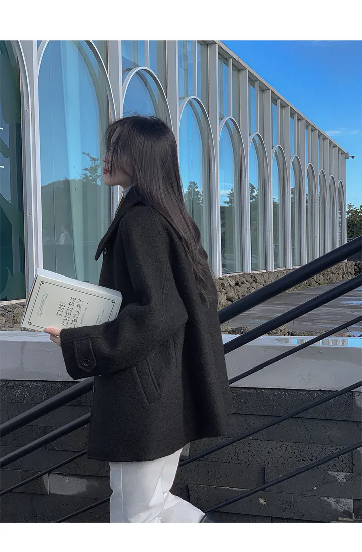 [자체제작/1만장돌파!/S-XL]버던 울 하프 코트 (출근룩/하객룩/데일리룩/겨울아우터/겨울코트) 상세 이미지 91