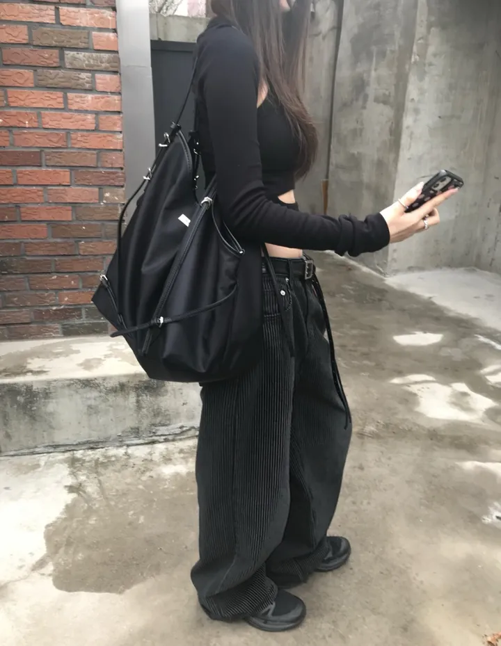 ♨주문폭주♨ #블랙 스트라이프 생지 데님 (당일 배송) 상세 이미지 27
