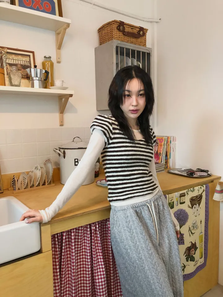 콘차 레이어드 시스루 티셔츠 상세 이미지 11