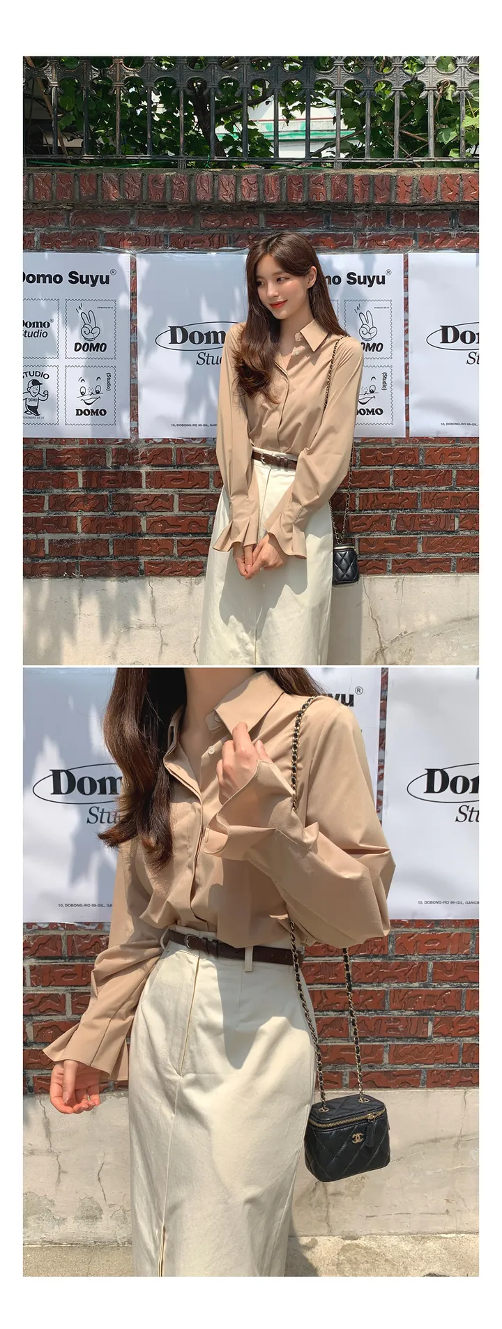 [4천장돌파][자체제작] 죠니 카라 핀턱 셔츠 상세 이미지 88