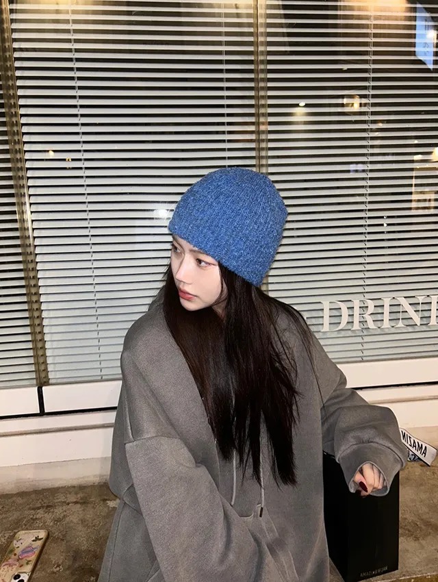 [묶음세일]블루베리 부클 데일리 일자핏 툼 비니 5color 상세 이미지 7