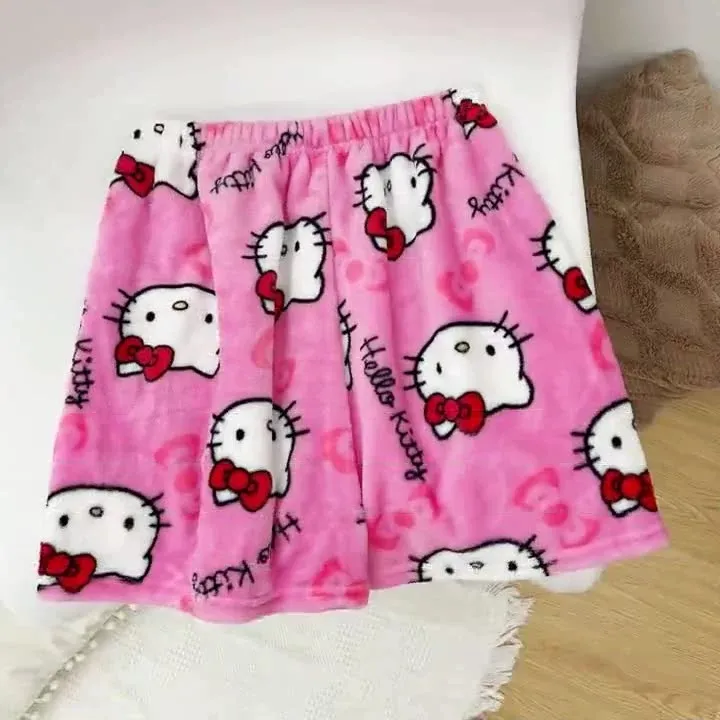 소재보장 키치한 수면 홈웨어 반바지 잠옷 상세 이미지 8