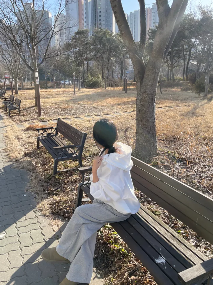 [new버전 크롭 박시핏] 허리 스트링 기본 데일리 간절기 바람막이 상세 이미지 7
