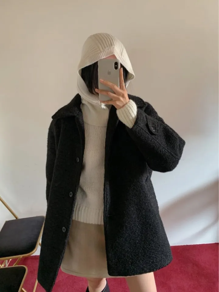 [울코트/울40%/누빔] 코지 부클코트 하프코트 코트 (3colors) 상세 이미지 66