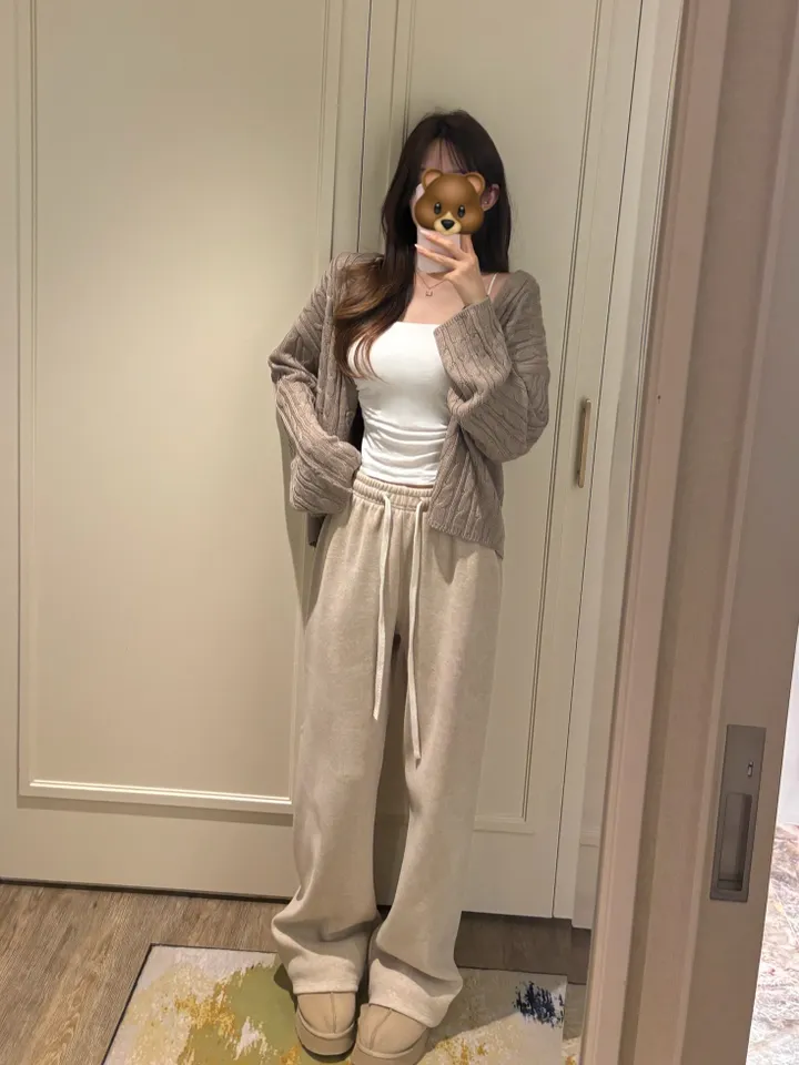 [여리무드/데일리] 쓱걸치는🤎 케이블 긴팔 꽈배기 가디건 겨울 봄 가디건 (4color) 상세 이미지 2