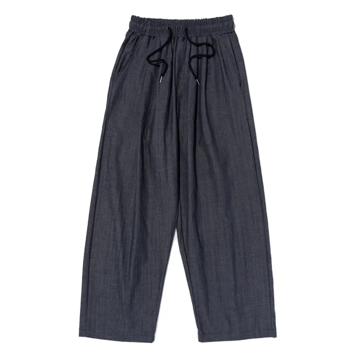 【MODERNIF】Bacheu Linen Two-Tuck Wide Banding Pants MODERNIF】Bacheu Linen Two-Tuck Wide Banding Pants (modernif