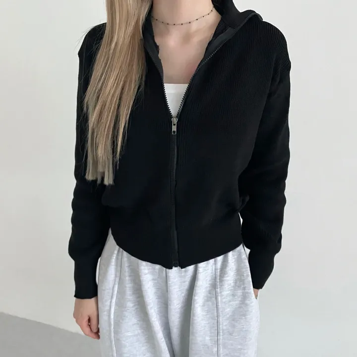 [1만장 돌파] half neck knit zip-up! (3col) 상세 이미지 12
