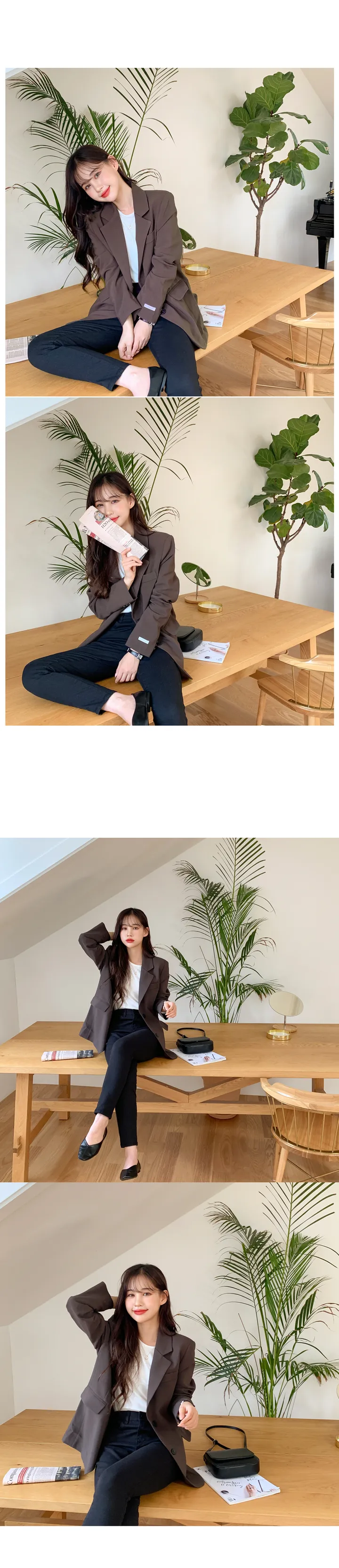 [베스트재입고/made:D]모던무드_투버튼자켓 (6color) 상세 이미지 15