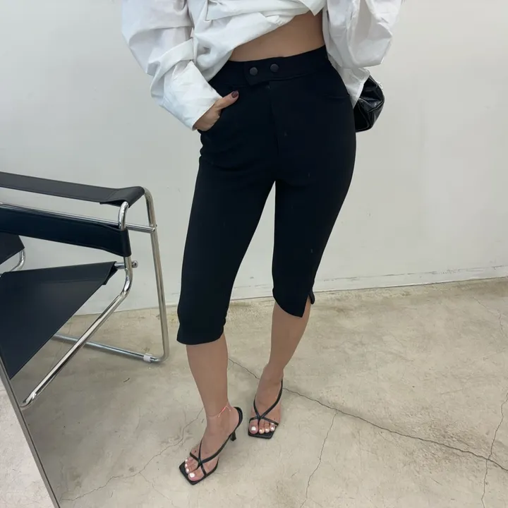 S,M / 핏보장 / 또또 트임 7부 레깅스 팬츠 1col 상세 이미지 10