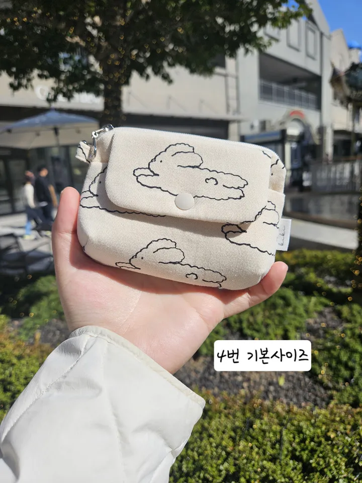 (키키핸드메이드)구름토끼 둥근지갑 사이즈 4가지 상세 이미지 20