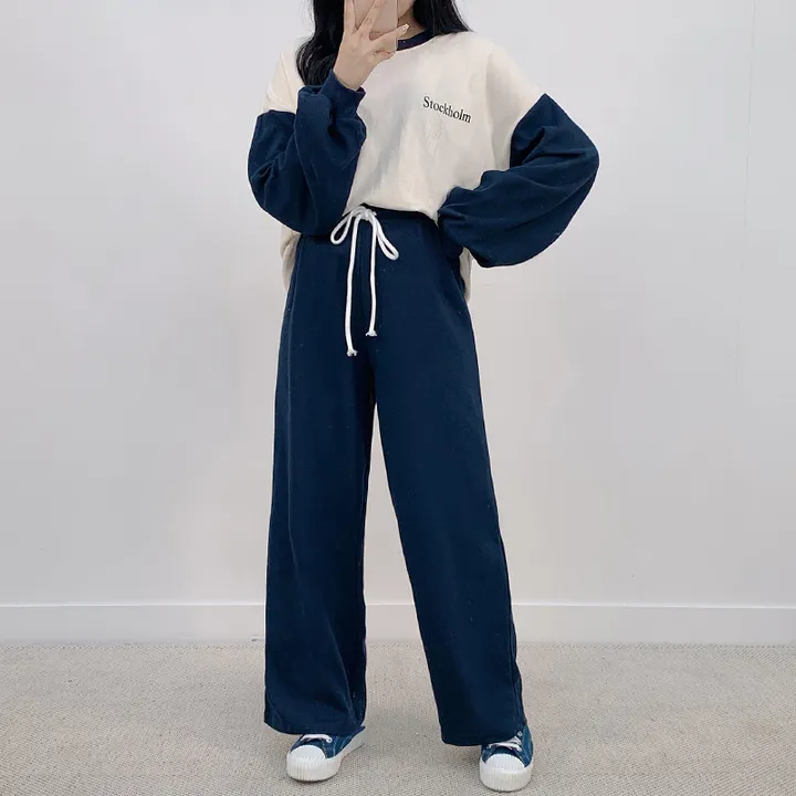 일상 그 자체! 매일 입고 싶은 트레이닝세트 모음💓 봄 트레이닝복 귀여운 캐릭터 츄리닝 오버핏 츄리닝세트 트레이닝팬츠 트레이닝바지 트레이닝 세트 봄 봄옷 상세 이미지 8