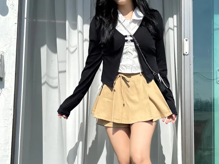 [🚀당일출고🚀] 하트 버클 가디건 상세 이미지 12