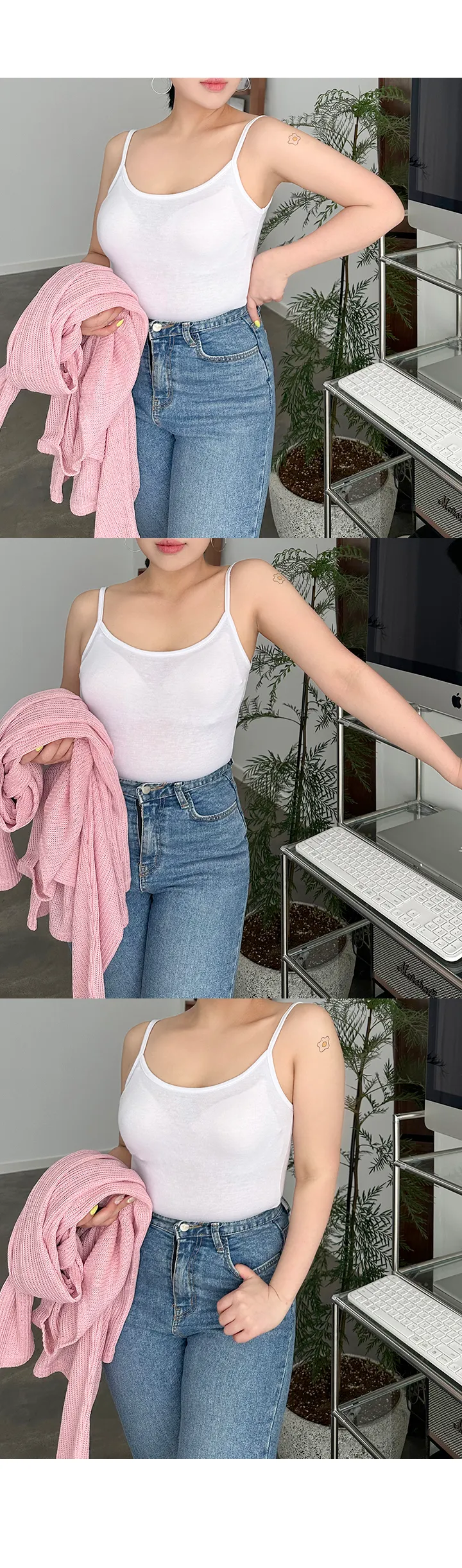 [필수템🔥재주문보장!!/리틀빅사이즈] 데일리 컬러 모두의 나시 (8colors) 상세 이미지 6