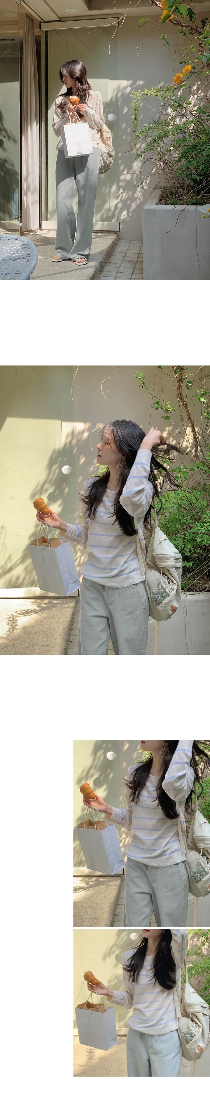 [👀허리밴딩/후들팬츠] 투데이 에어썸머 와이드팬츠 (+기본/롱ver) - 4 size (SLOWMADE/자체제작/봄팬츠/여름팬츠/바지/세미와이드/편안함/데일리) 상세 이미지 61