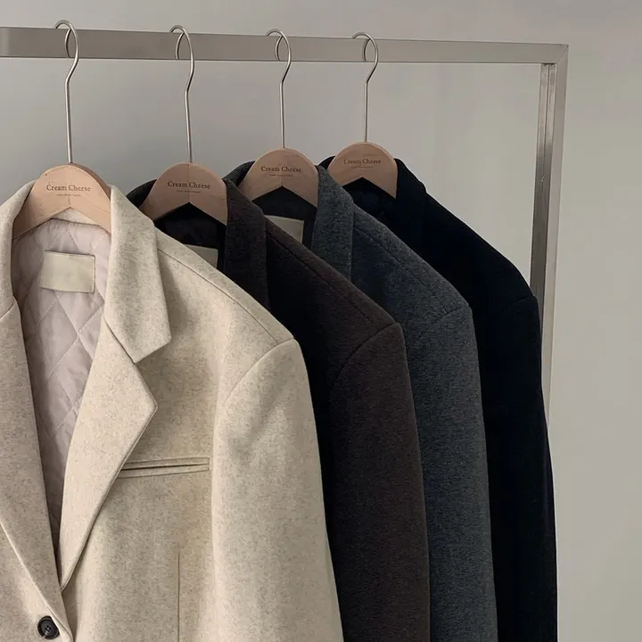 [wool100%/브랜드공정]  윈터 싱글 투버튼 카라 리얼 울 자켓 블레이저 - jk 상세 이미지 93