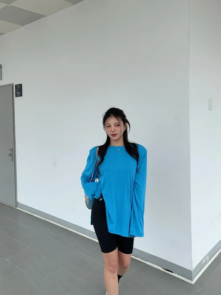 (옆구리찡김X/Y존부각X/운동복가능) 매끄니 5부 레깅스 상세 이미지 12