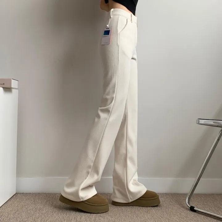 *코듀로이* ~2XL [기장선택/융기모] 도톰 스판 골덴 히든밴딩 하이웨스트 슬림부츠컷 슬랙스 고퀄 몸매보정 키작녀 키큰녀 빅사이즈 상세 이미지 26
