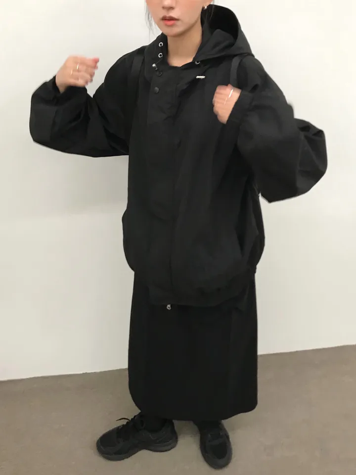 [인기🩶/간절기 아우터] 몬코 나일론 투웨이 바람막이 후드 윈드브레이커 자켓 (2color) 상세 이미지 21