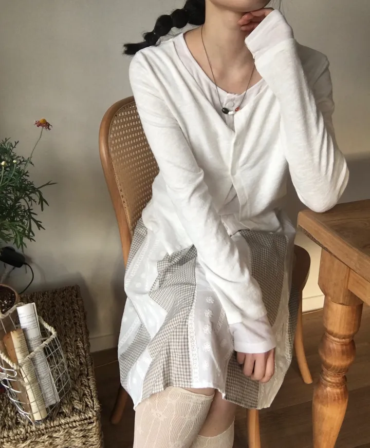 *신상할인*키고 레이어드 가디건 4color 상세 이미지 40