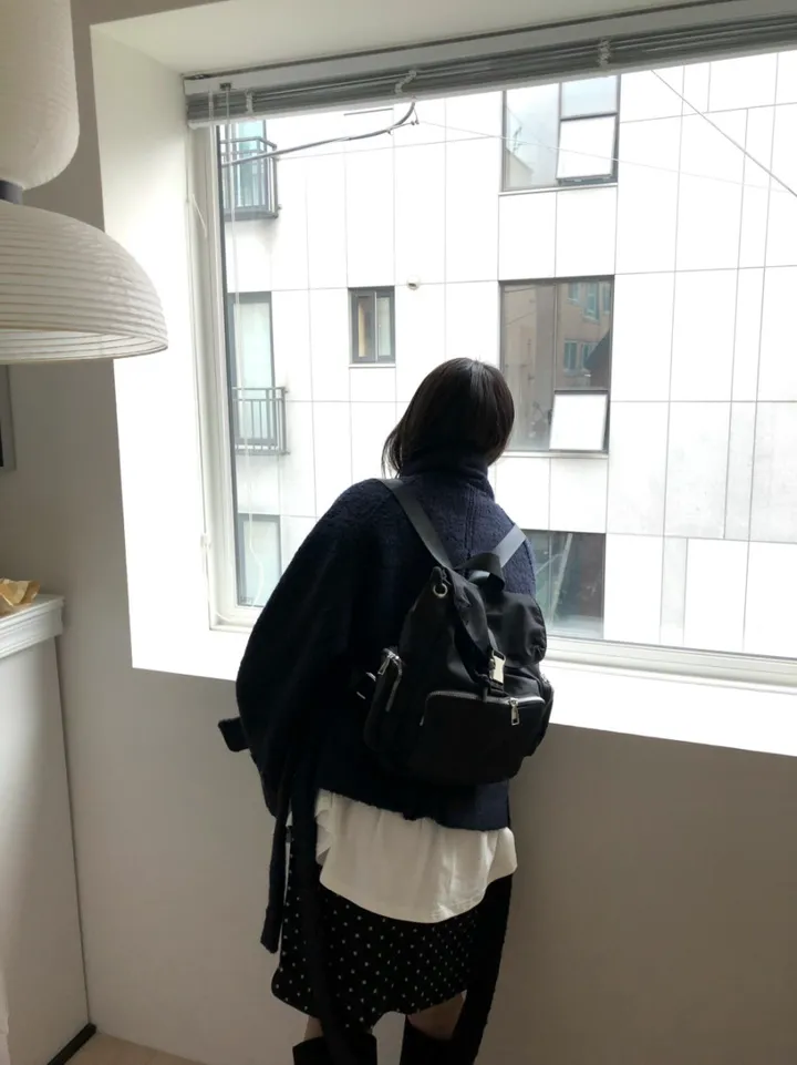 *아이당일*하이넥 더블 숏코트(2color) 상세 이미지 61