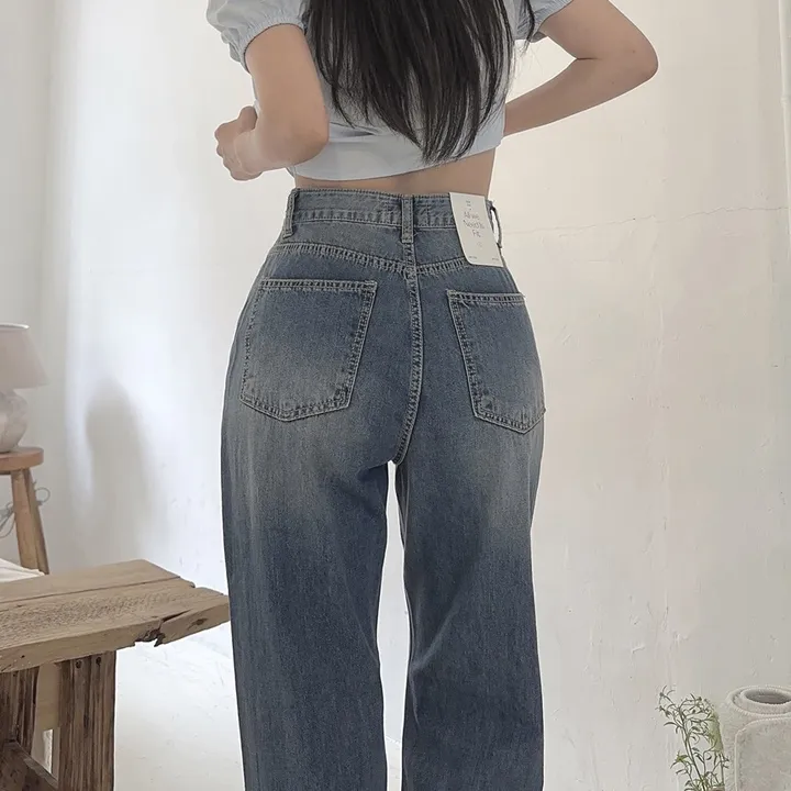 [당일출고] #누적10만장 썸머ver [MADE] 블림진 오버핏 딥 브러쉬 롱 와이드 데님 팬츠 (기장선택) 상세 이미지 59
