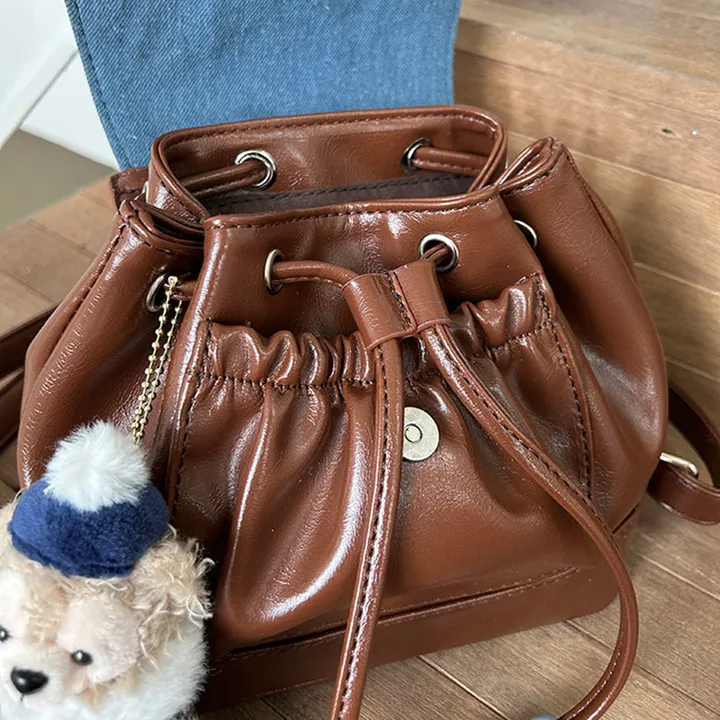 CASE Vintage Leather Mini Backpack (2 colors) 상세 이미지 6