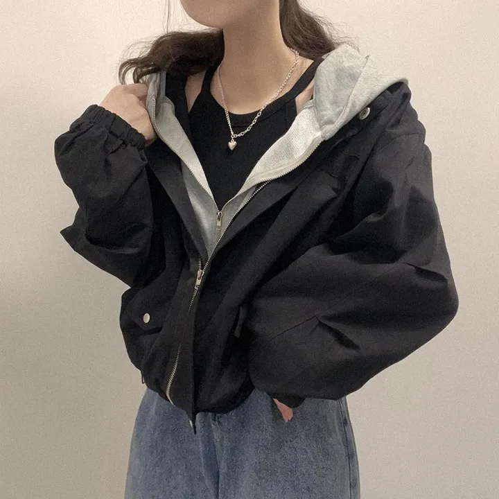 [후드탈부착] hip! 아방기본핏 야상 자켓 상세 이미지 9
