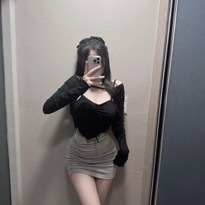 💋찐 번따룩💋 튜드 스트링 나시 가디건 세트 상세 이미지 28