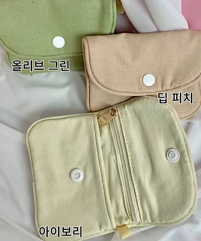 💚당일출고💚 미니 패치트파우치 토끼 교통카드지갑 학생지갑 동전지갑 명함지갑 패브릭 귀여운지갑 키치 립스틱 간편파우치 소품 상세 이미지 7