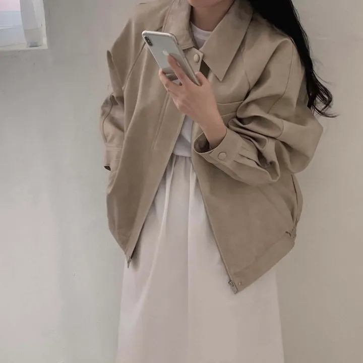 [고퀄리티] 자체제작 #크치Made 매트 이프온리 스프링 나그랑 레더 자켓 - jk 상세 이미지 48