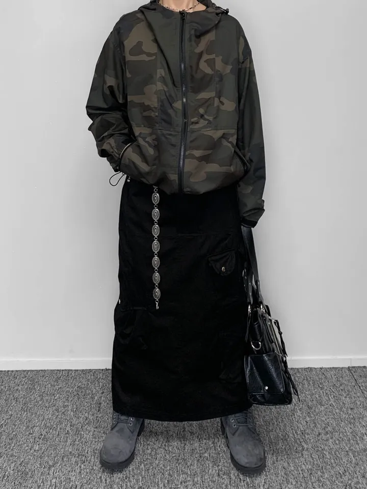 [🖤unisex] 카모 윈드 브레이커 상세 이미지 39
