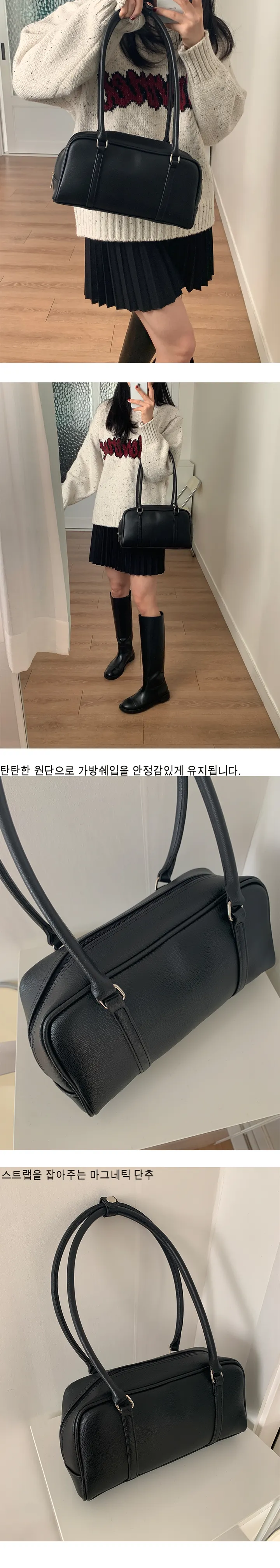 [블랙당일출고,주문폭주!]뉴바게트백 상세 이미지 2