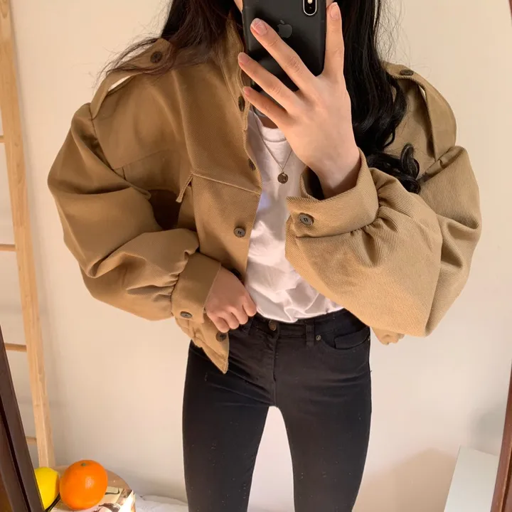 [ 핵이쁨주의] 빈티지 크롭 자켓, 야상 상세 이미지 24